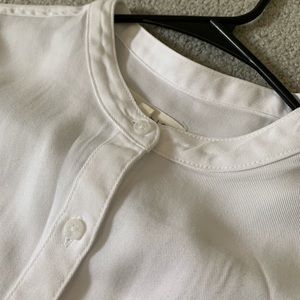 lou and grey Tie front shirt women